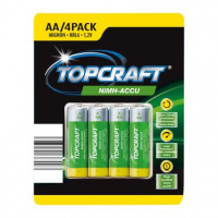 Topcraft AA oplaadbare batterijen 2400mAh