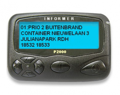 Informer Pro P2000-pager