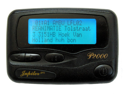 Jupiter Pro V8.6 P2000-pager