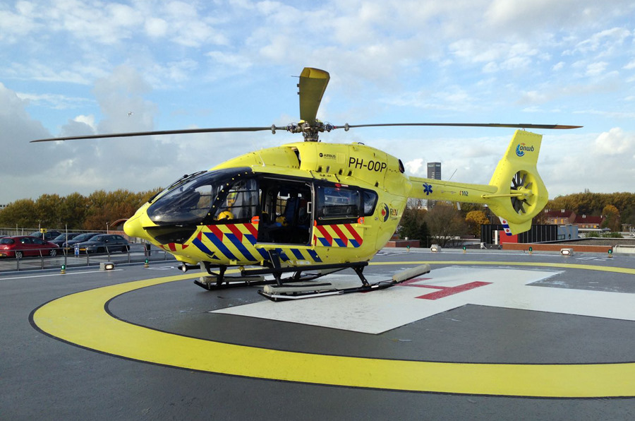 Ambulancehelikopter Wadden