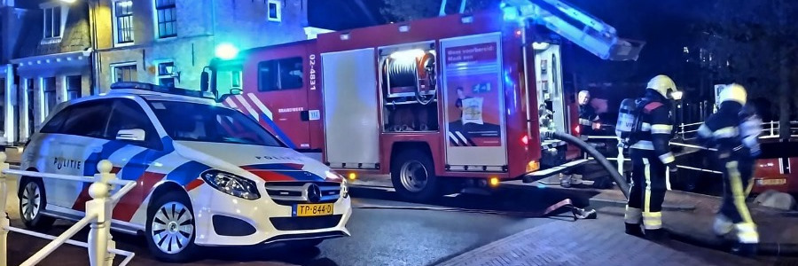 Woningbrand Harlingen snel onder controle