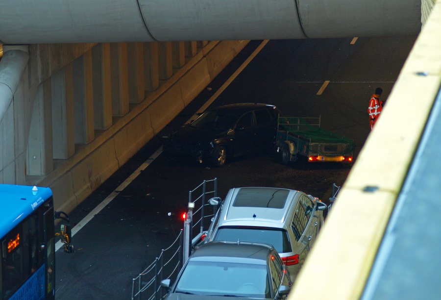 Ongeval aquaduct N31 Harlingen