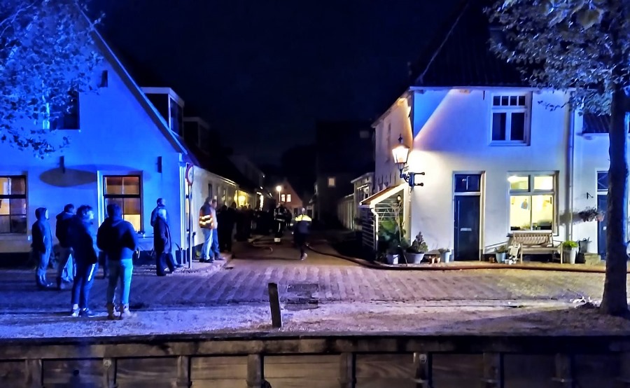 Woningbrand Harlingen snel onder controle