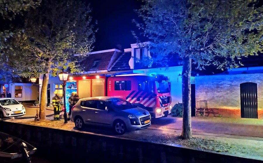Woningbrand Harlingen snel onder controle