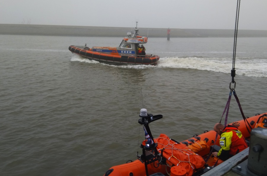 Aanvaring in mist op Waddenzee