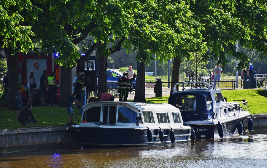 Boot lek Zuidoostersingel Harlingen