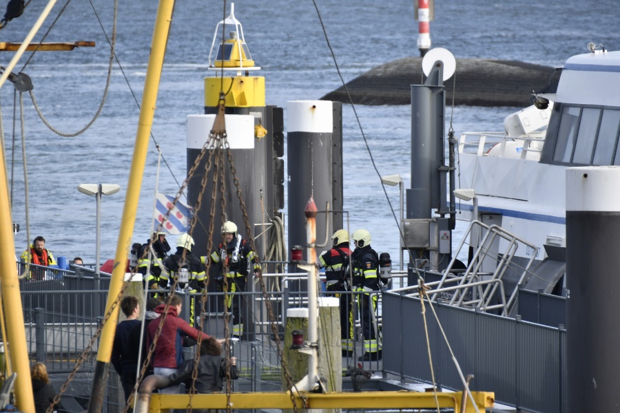 Brand aan boord Koegelwieck
