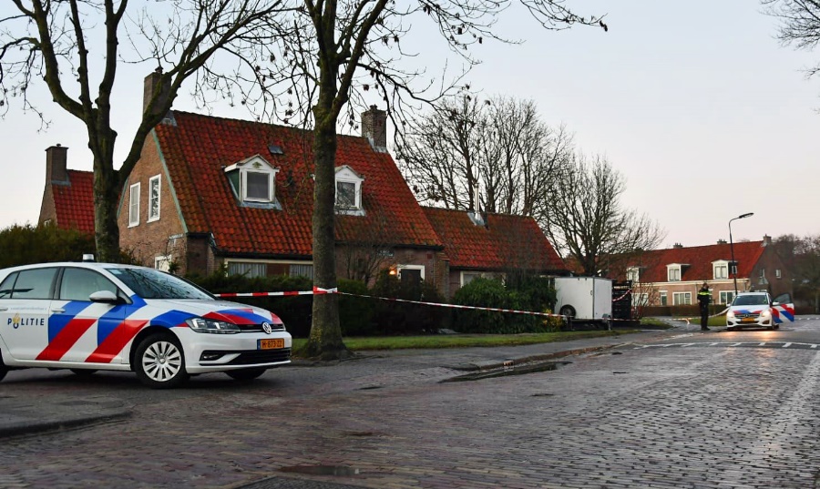 Brand carport Koningin Julianastraat Harlingen