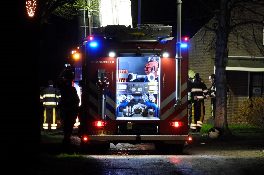 Brand zorginstelling 'Herbergier' Dronrijp