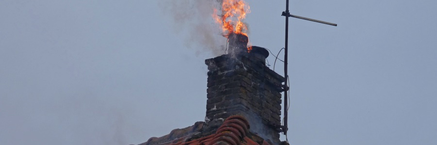 Schoorsteenbrand Admiraal Stellingwerffstraat Harlingen