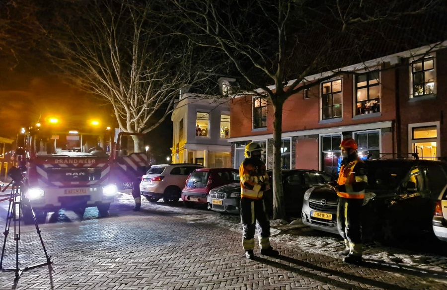 Woningbrand Heiligeweg Harlingen