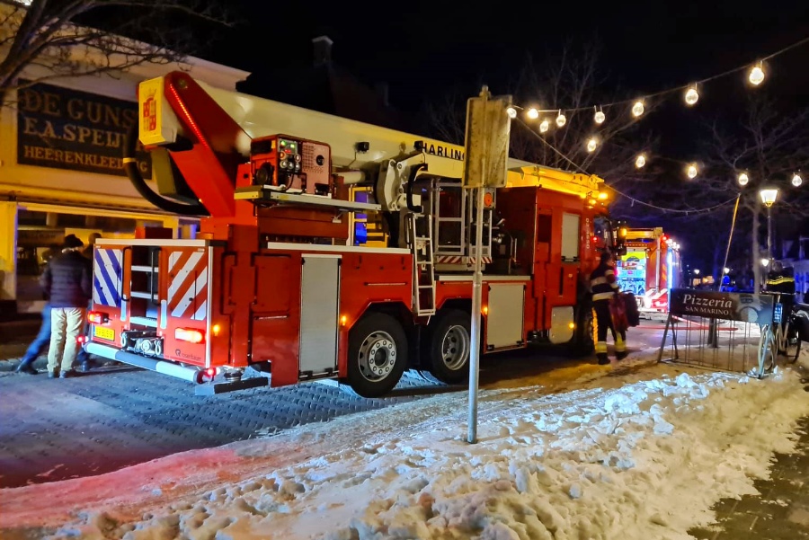 Woningbrand Heiligeweg Harlingen