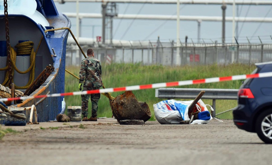 EOD in actie voor zeemijn Harlingen