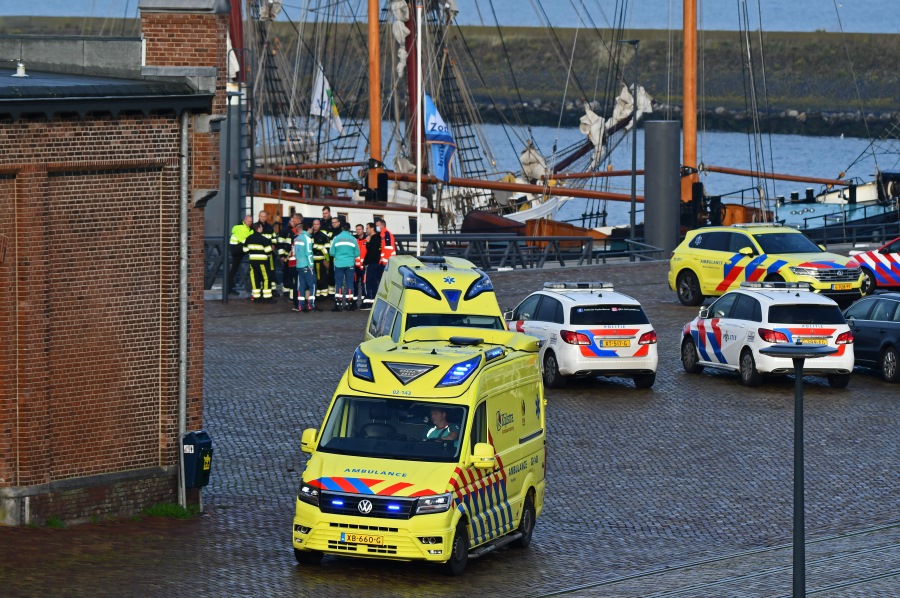 Aanvaring schepen Waddenzee Terschelling