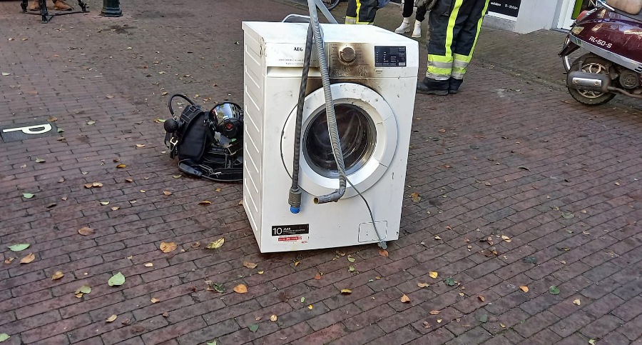 Brandje in horecagelegenheid Voorstraat Harlingen