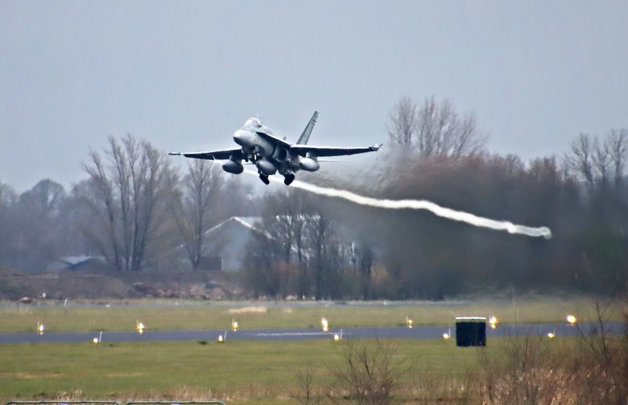 Frisian Flag 2022: Royal Canadian Air Force CF-188 Hornet
