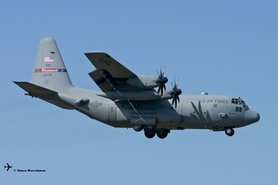 Frisian Flag 2022: United States Air Force C-130