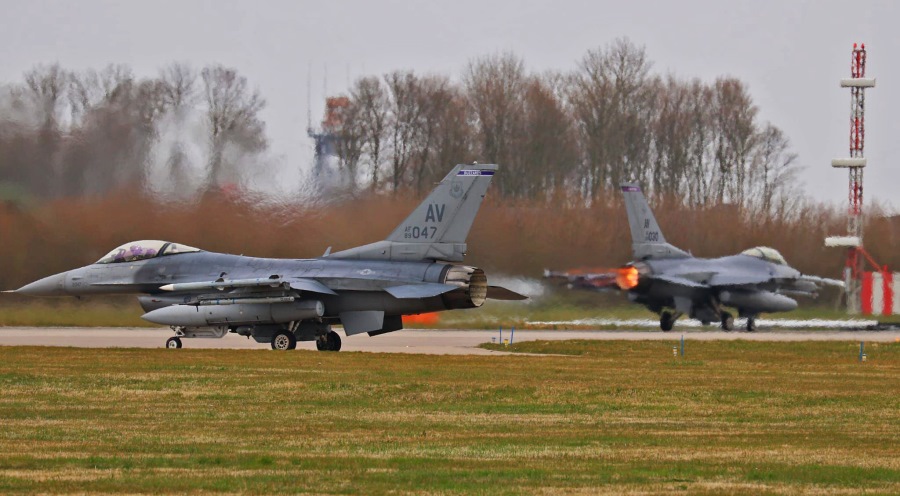 Frisian Flag 2022: United States Air Force F-16
