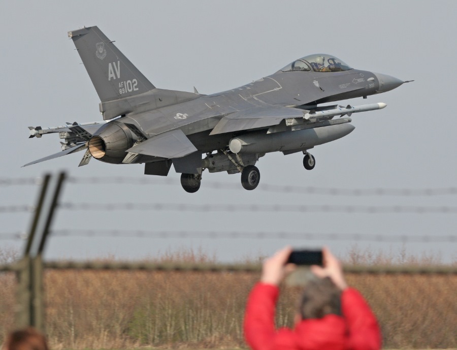 Frisian Flag 2022: United States Air Force F-16