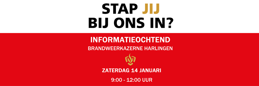 Brandweer Harlingen zoekt vrijwilligers