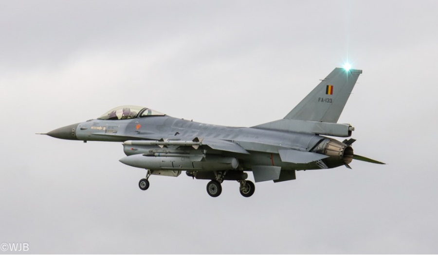 Frisian Flag 2023: Belgian Air Force F-16